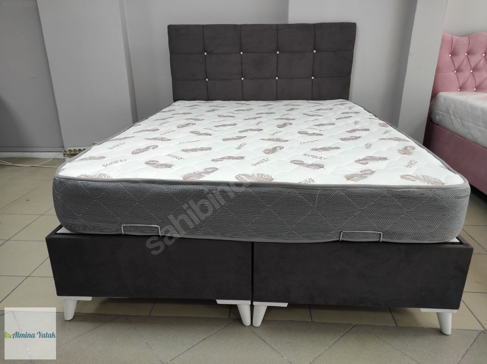Beds / Almina Yatak* İmalattan 150×200 cm Yatak Baza