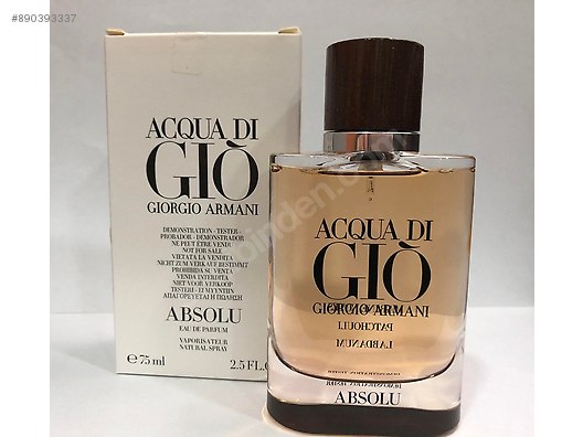acqua di gio absolu tester