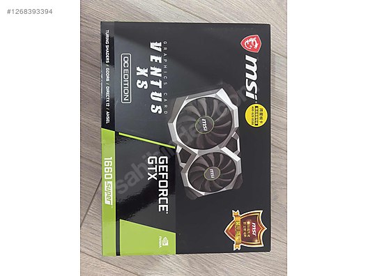 GEFORCE GTX 1660 super on sahibinden.com - 1268393394