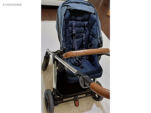 Mamas papas sola chrome bebek arabasi navy marl lacivert Mamas