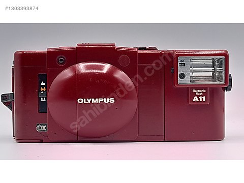 olympus XA3 完動品 すぐ使えます 35mm Filmli Kompakt / Olympus / Olympus XA3 Kırmızı 35 mm Analog