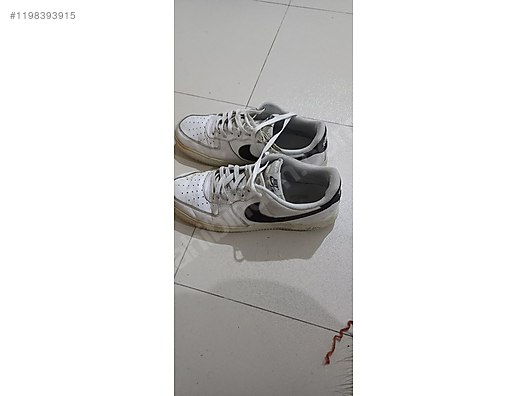 Nike Air Force 1 Beyaz Deri 48.5 Erkek Spor Ayakkab Modelleri 1198393915