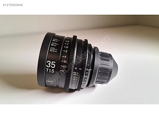 Lenses / Sigma FF High Speed Prime Line PL Mount 7'li Set on