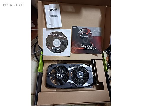 Asus Dual GeForce GTX 1660 Ti OC Edition GDDR6 192Bit sahibinden