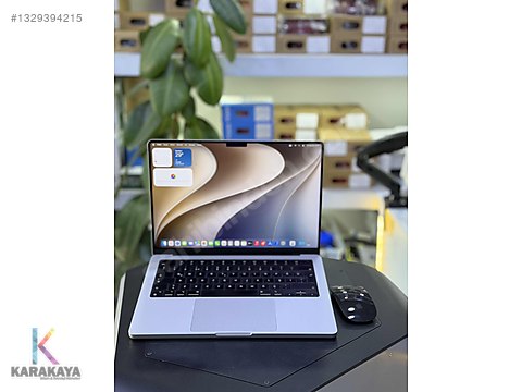 MacBook Pro M3 Pro 18GB 512GB 充放電326回91％ Apple Macbook / Apple Macbook PRO M3 Pro İşlemcili 18GB RAM 512SSD