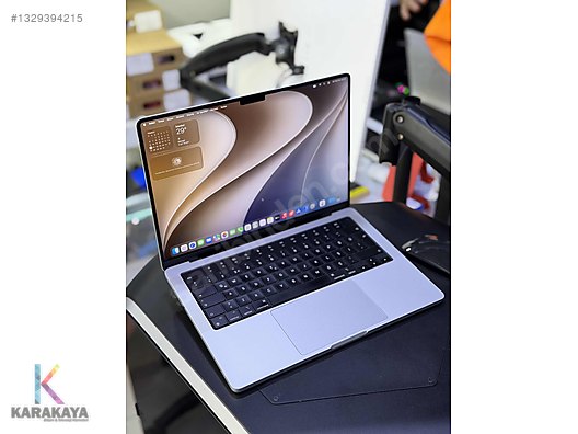 MacBook Pro M3 Pro 18GB 512GB 充放電326回91％ Apple Macbook / Apple Macbook PRO M3 Pro İşlemcili 18GB RAM 512SSD