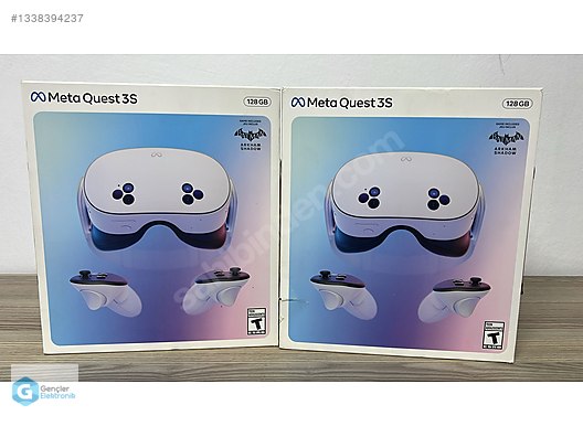 Meta Quest 3S 128GB | Sıfır Sanal Gerçeklik VR Gözlüğü | Kurye