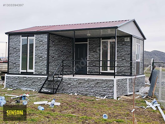 houses on the hill 新品未使用 Prefab Houses / 42 m2 PLATFORM DAHİL on sahibinden.com - 1303394397
