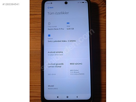 Used & Brand New Items / Cell Phones & Accessories / Cell Phones / Xiaomi / Redmi Note 9 Pro