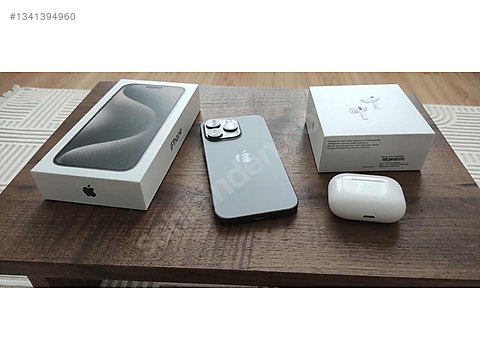 Apple / iPhone 15 Pro Max / 15 Pro Max + AirPods Pro sahibinden