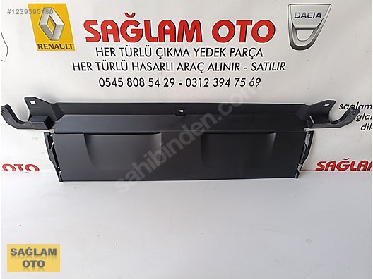 620840755R DACIA DUSTER 2018-2024 ÖN TAMPON ALT MUHAFAZA SİYAH