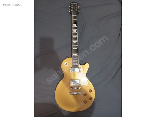 Epiphone Les Paul Standard Gold Top Elektro Gitar on sahibinden