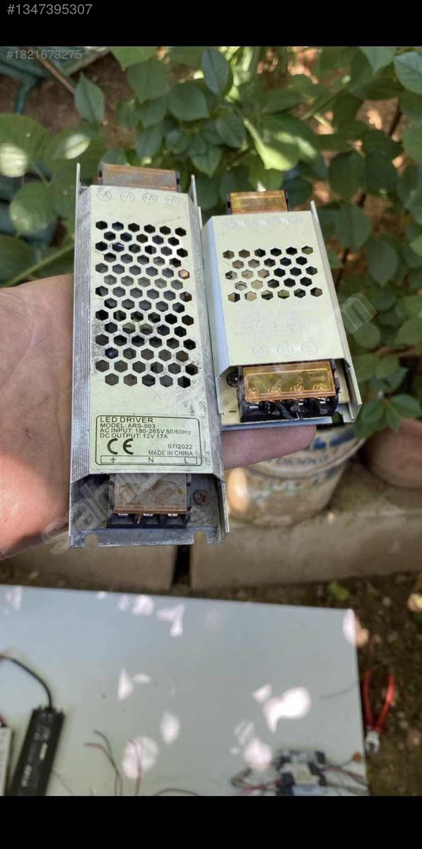 Led Sor Temiz durumda 12V led trafoları mean well dc led - LED Trafosu ve Yapı ...