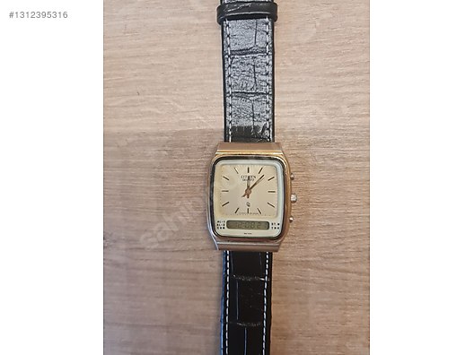 Citizen / Citizen 8950-083024TA Vintage Ana-Digi Saat/Japon Üretim