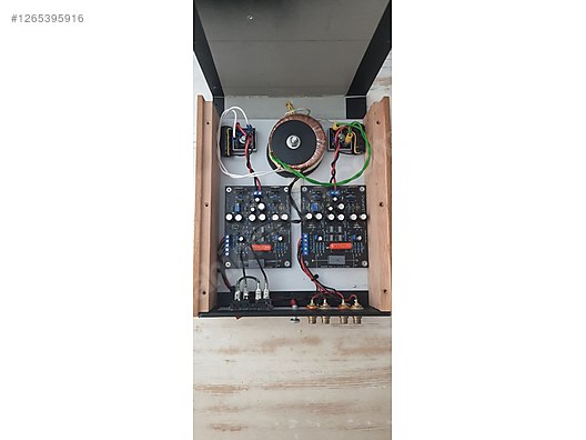 Diğer Pre Amfi - Pikap pre amfi. El yapımı. CrystalFET Phono Stage.