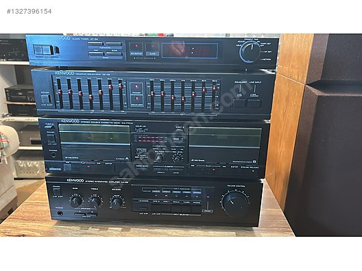 KENWOOD ステレオチューナーなどセット KENWOOD SET - İkinci El Kenwood Müzik Seti & Teyp modelleri