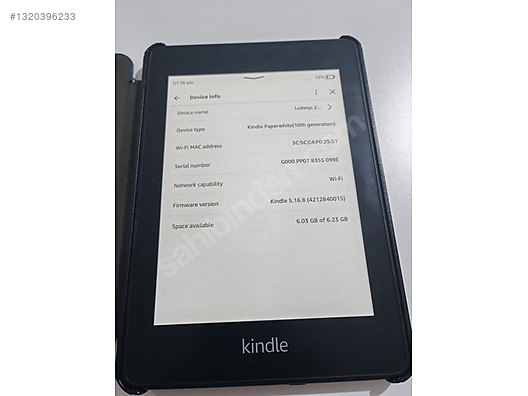 Amazon Kindle Paperwhite(10th generation) - Amazon Kindle Kitap
