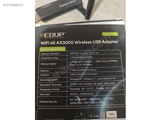 Used & Brand New Items / Computers / Peripherals / Modems & Networking / Network Adapter