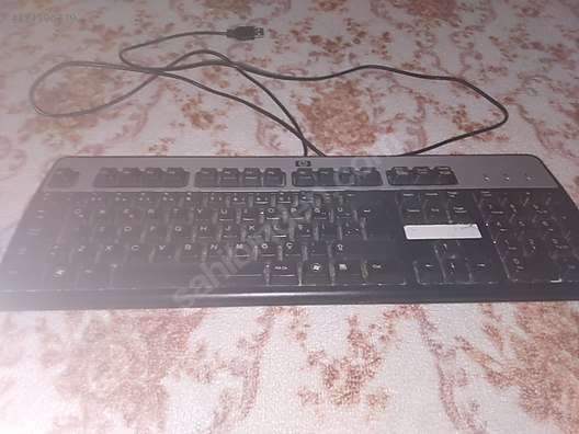 Hp Klavye Orjinal Cok Guzel Baya Fiyat Dustu Boyle Fiyat Yok Kablolu Klavyeler Sahibinden Com Da 884396739