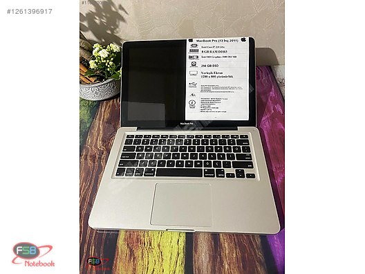 / Macbook Apple Pro(13㌅2011)A1278 MacBook i7 【ジャンク】core MacBook RAM GB 8 GHz 2.8 İ7 2011 A1278 13'' Pro MacBook本体