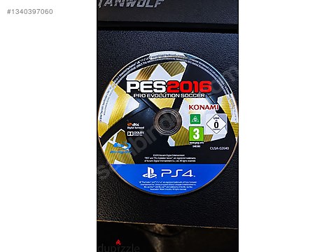 PS4,PS3ソフト Ps4 Pes 2016 cd on sahibinden.com - 1340397060