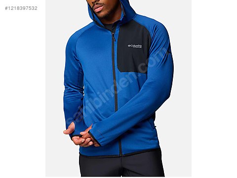 Columbia Triple Canyon Grid Hooded Fz II Erkek Polar Mavi at