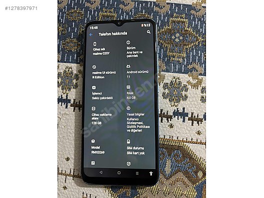 İkinci El ve Sıfır Alışveriş / Cep Telefonu & Aksesuar / Cep Telefonu / Realme / C25Y