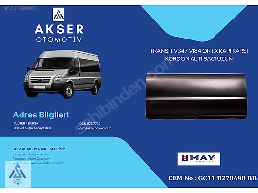 Ticari Araçlar / Minibüs & Otobüs / Kaporta & Karoser / FORD