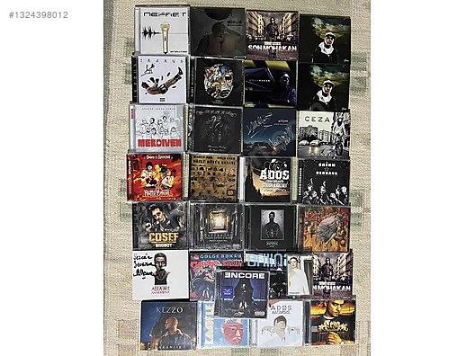Rap & Hip - Hop / Türkçe rap toplu cd albüm satış on sahibinden