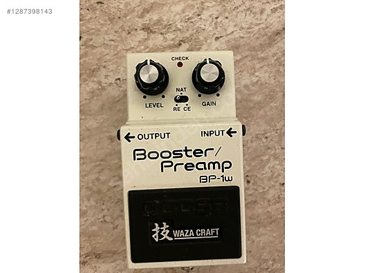 BOSS BP-1W Waza Craft Clean Booster / Preamp Pedalı - Efekt Pedalı