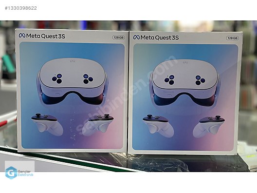 Meta Quest 3S 128 GB SIFIR - Garanti - Takas - ÜCRETSİZ KURYE
