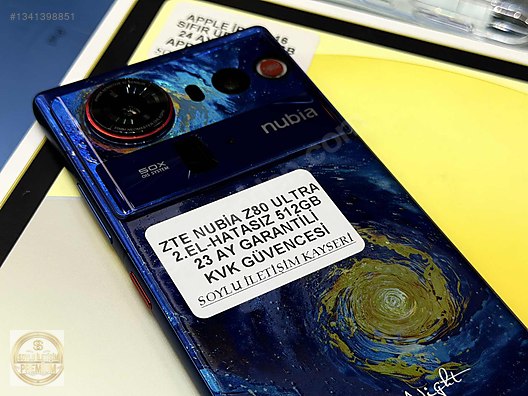 512 GB Lacivert ZTE Nubia Z80 Ultra Cep Telefonu - 1341398851
