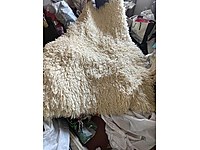 Yün peluş hiç kullanılmamış