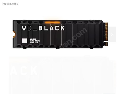 WD Black SN850X 8TB NVMe SSD with Heatsink PCIe Gen4,7200 MB/s