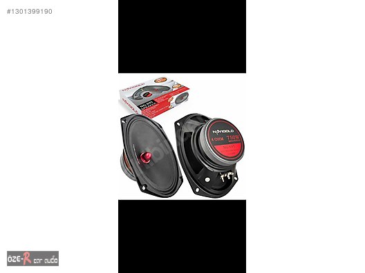 Hoparlör / Midrange / 6X9 OVAL KURSUN GÖBEK MIDRANGE 600WATTS