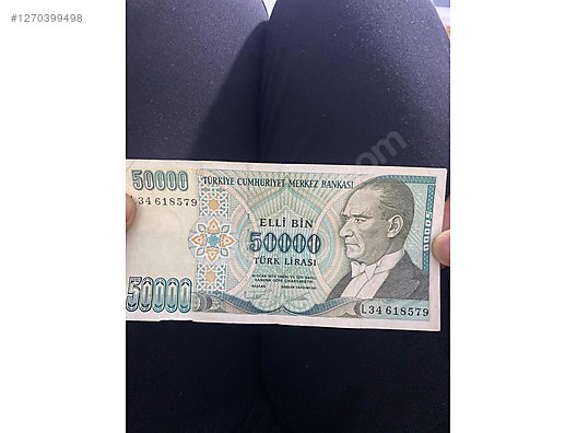 İkinci El ve Sıfır Alışveriş / Koleksiyon / Para & Madalya / Yerli / Kağıt Paralar / Cumhuriyet Dönemi