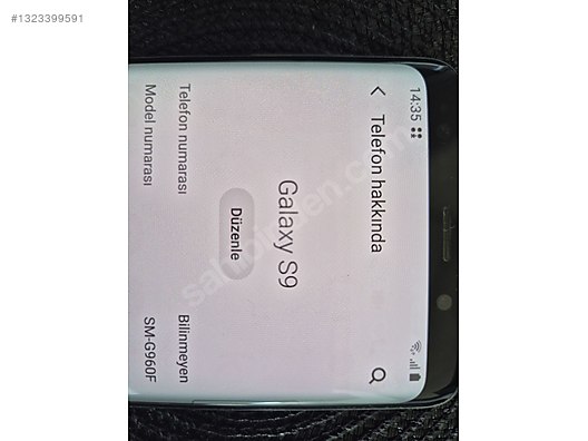 64 GB Gri Samsung Galaxy S9 G960 Cep Telefonu - 1323399591
