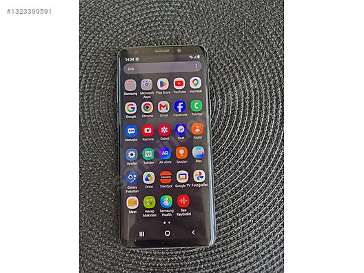 64 GB Gri Samsung Galaxy S9 G960 Cep Telefonu - 1323399591