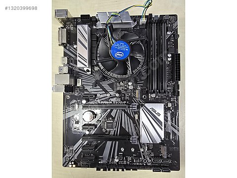 İ7 8700K + ASUS PRİME Z370-P II / SADECE İŞLEMCİ VE ANAKART