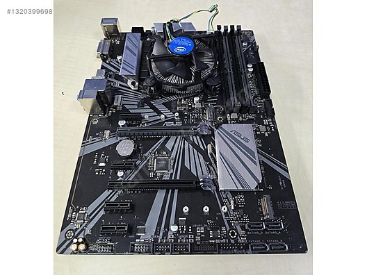 İ7 8700K + ASUS PRİME Z370-P II / SADECE İŞLEMCİ VE ANAKART