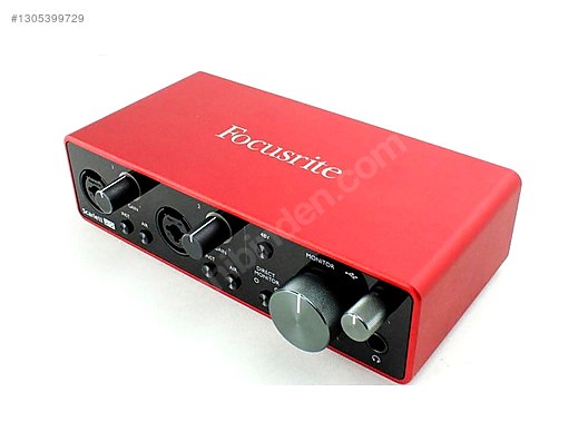 Focusrite Scarlett 2i2 3rd Gen 中古 FOCUSRİTE 2i2 GEN3 USB SES KARTI sahibinden.comda - 1305399729