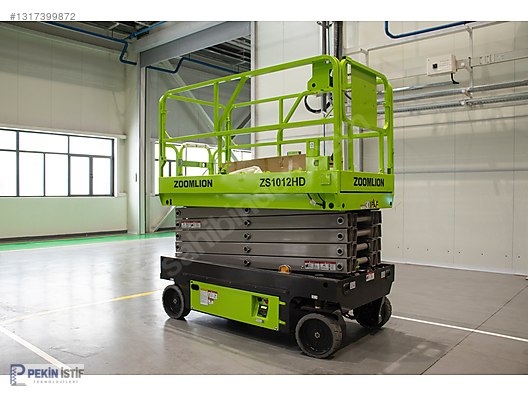 2026 ZOOMLION 12 METRE AKÜLÜ MAKASLI PLATFORM-HEMEN TESLİM