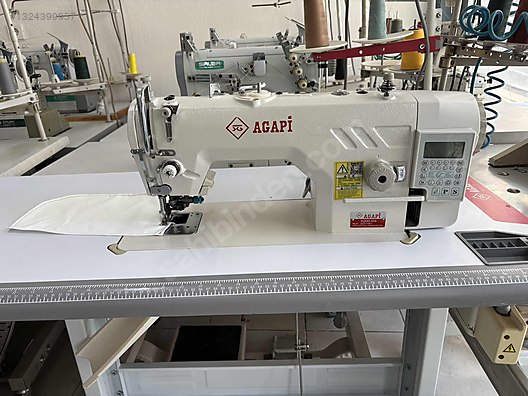 Agapi kafadan motorlu tam otomatik bıçaklı düz makina sahibinden