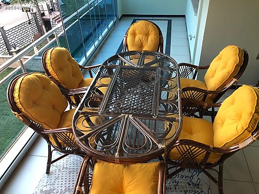 Dizayn Bambu Balkon Ve Bahce Mobilyalari Masa Sandalye Takimlari