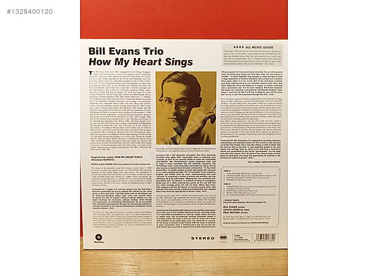 Bill Evans Trio - How my heart sings - plak (ambalajında) - Müzik
