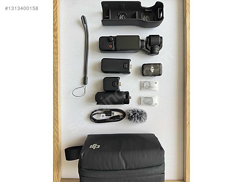 DJI Osmo Pocket 3 Creator Combo Full Set Çok Temiz on sahibinden