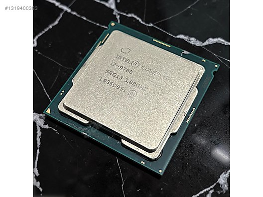 Intel Core i7-9700 16 Çekirdek 4.7Ghz Boost (İşlemci) sahibinden