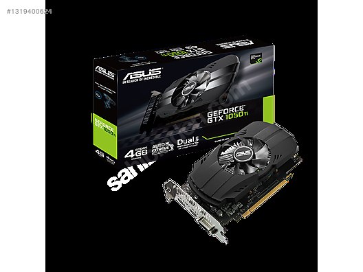 Asus Phoenix GeForce GTX 1050 Ti 4GB Ekran Kartı PH-GTX1050TI-4G