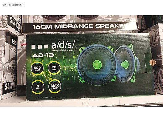 Speaker / Midrange / ADS AD-13 500 WATT 70RMS MAXPOWER MİDRANGE on
