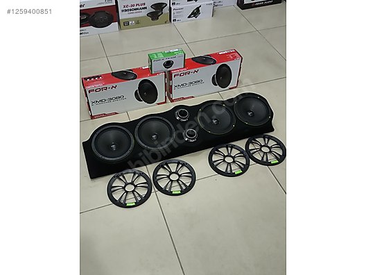 Complete Systems / 4 Adet For-X 20 cm Midrange Hoparlör + Domtiz +
